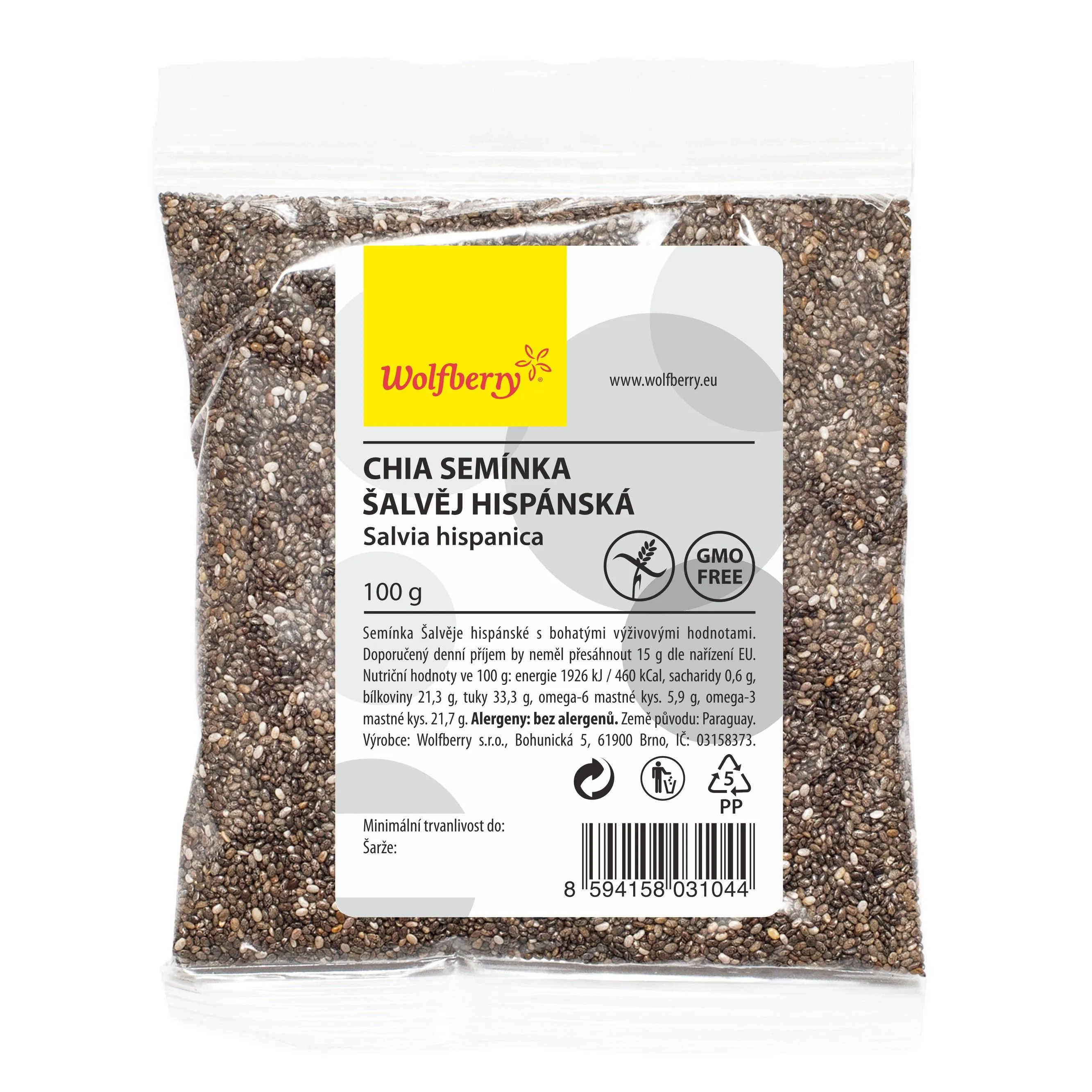 Wolfberry Chia semínka 100 g