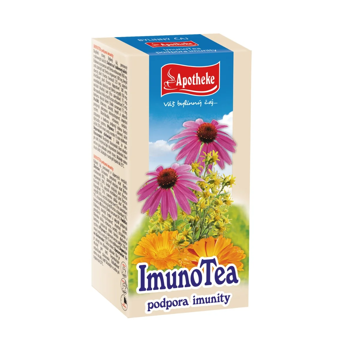 Apotheke ImunoTea podpora imunity porcovaný čaj 20x1,5 g