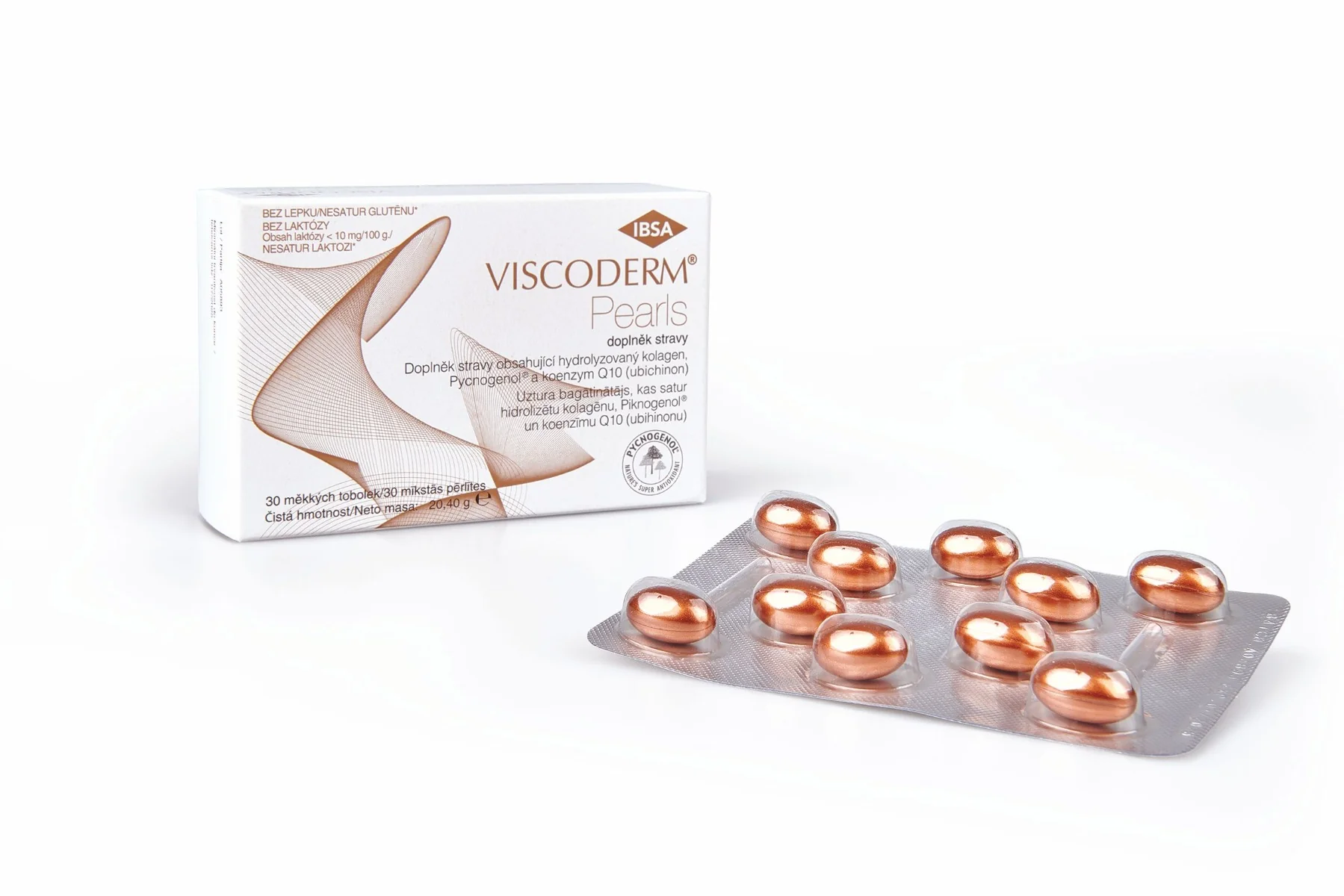 Viscoderm Pearls 30 kapslí