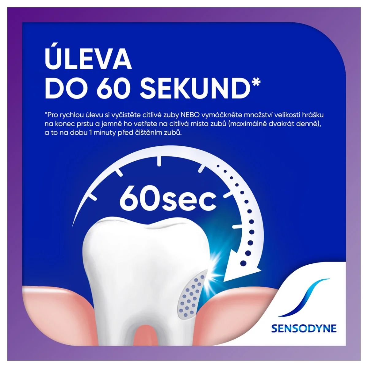 Sensodyne Rapid Relief Whitening zubní pasta 75 ml