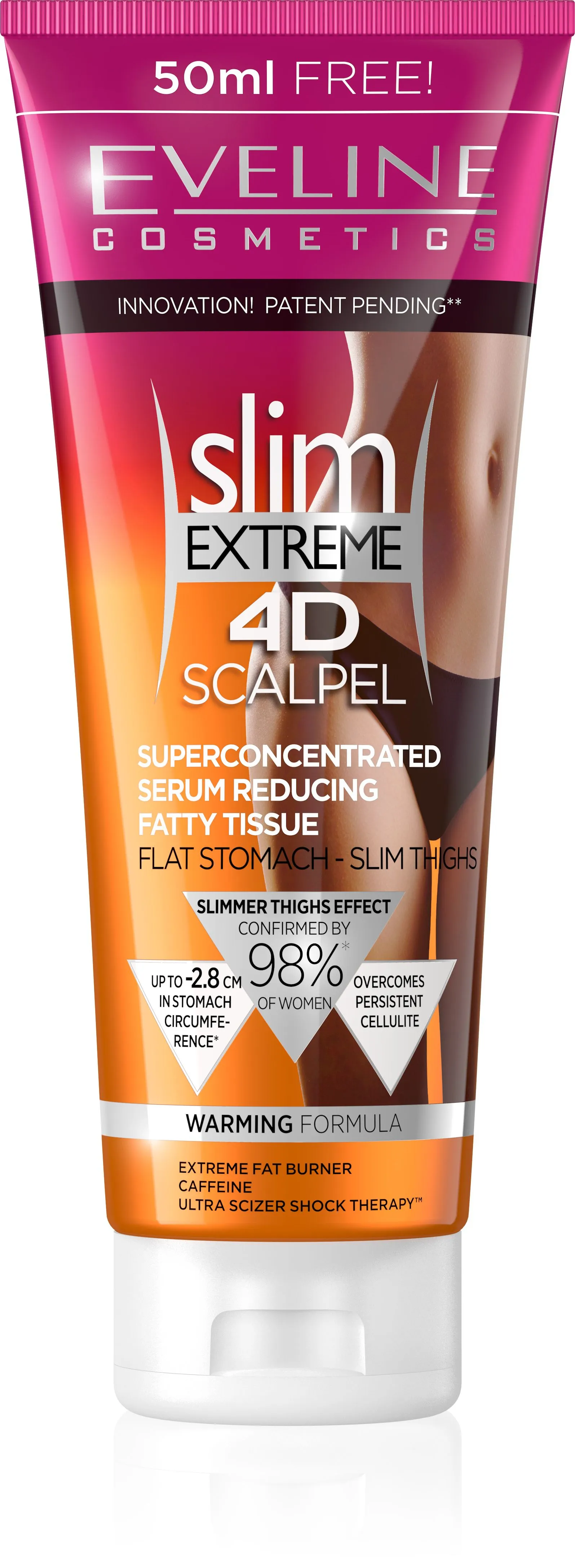 Eveline Slim EXTREME 4D Scalpel superkoncentrované sérum redukující tukové tkáně 250 ml