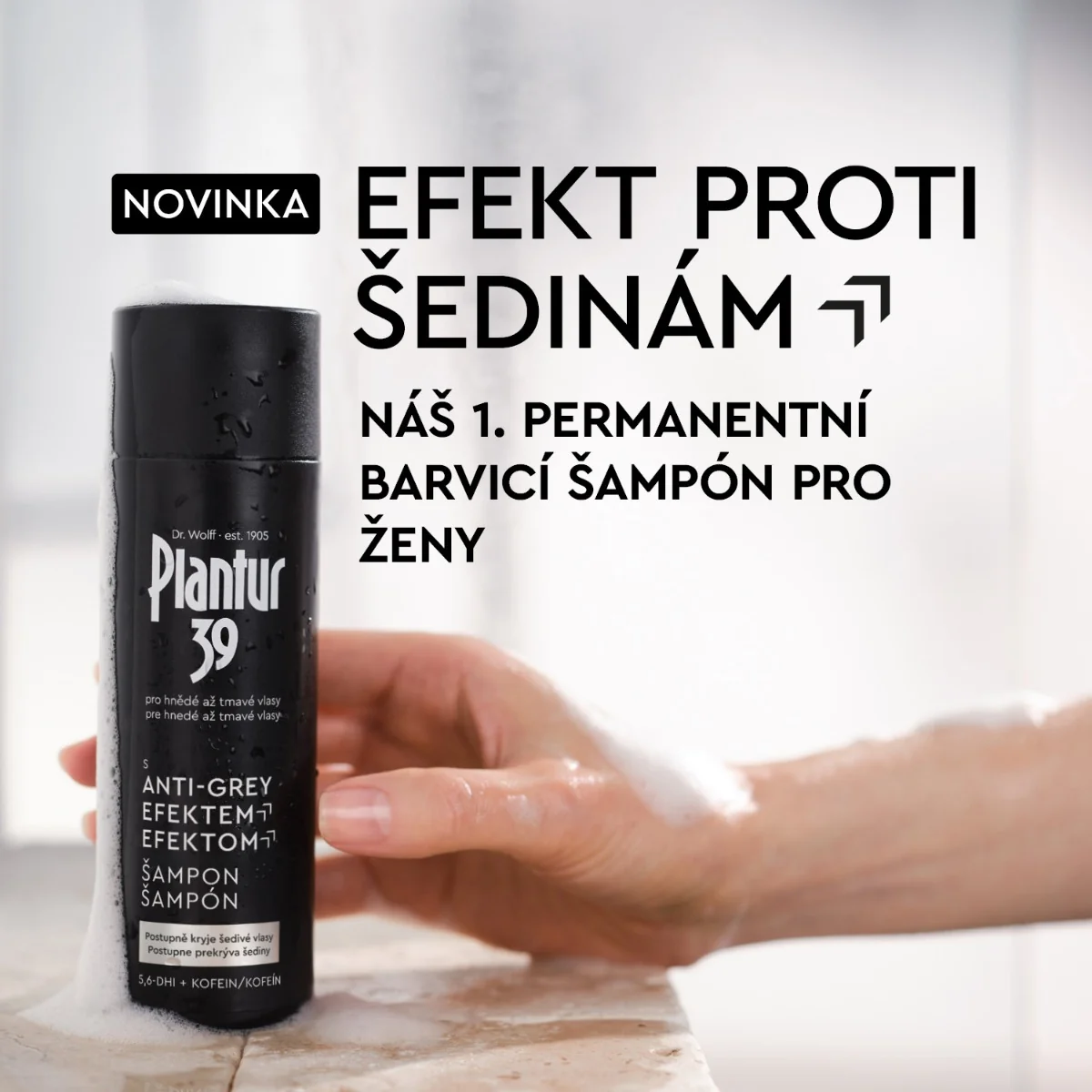 Plantur 39 Šampon s Anti-Grey efektem 200 ml