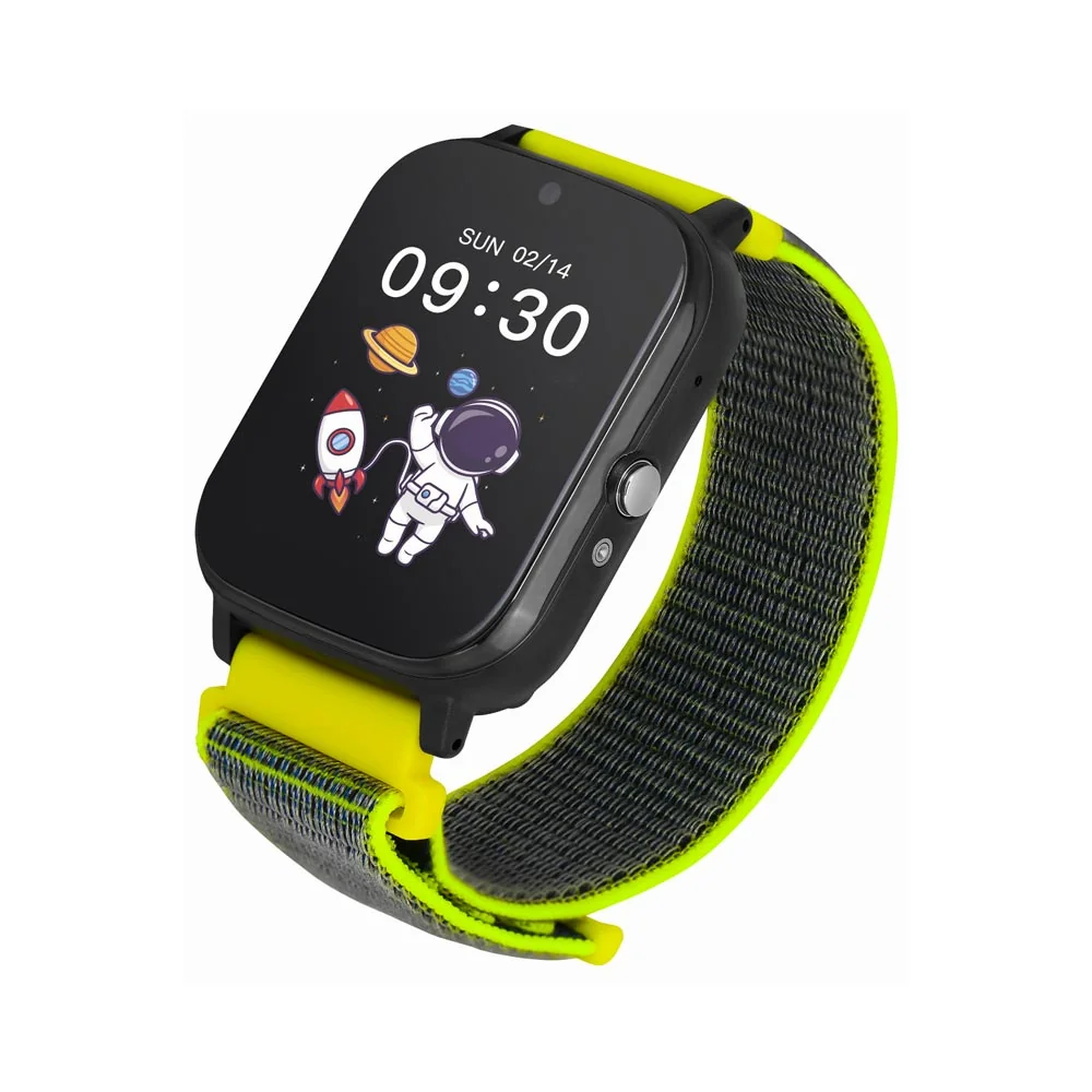 Garett Smartwatch Kids Tech 4G dětské chytré hodinky Green Velcro