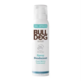 Bulldog Fresh Mint & Cedarwood pánský deodorant ve spreji 125 ml