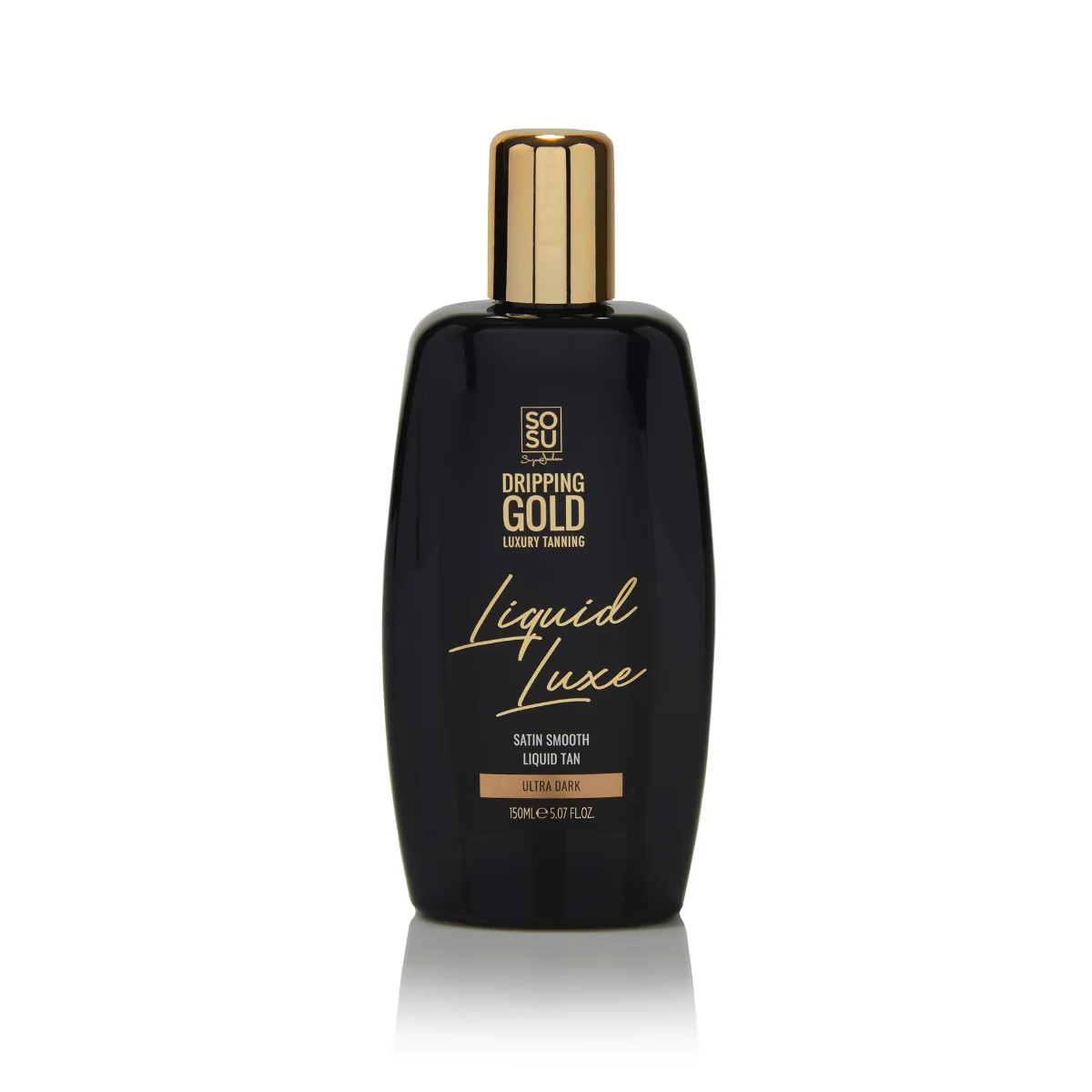 SOSU Dripping Gold Liquid Luxe samoopalovací voda ultra dark 150 ml