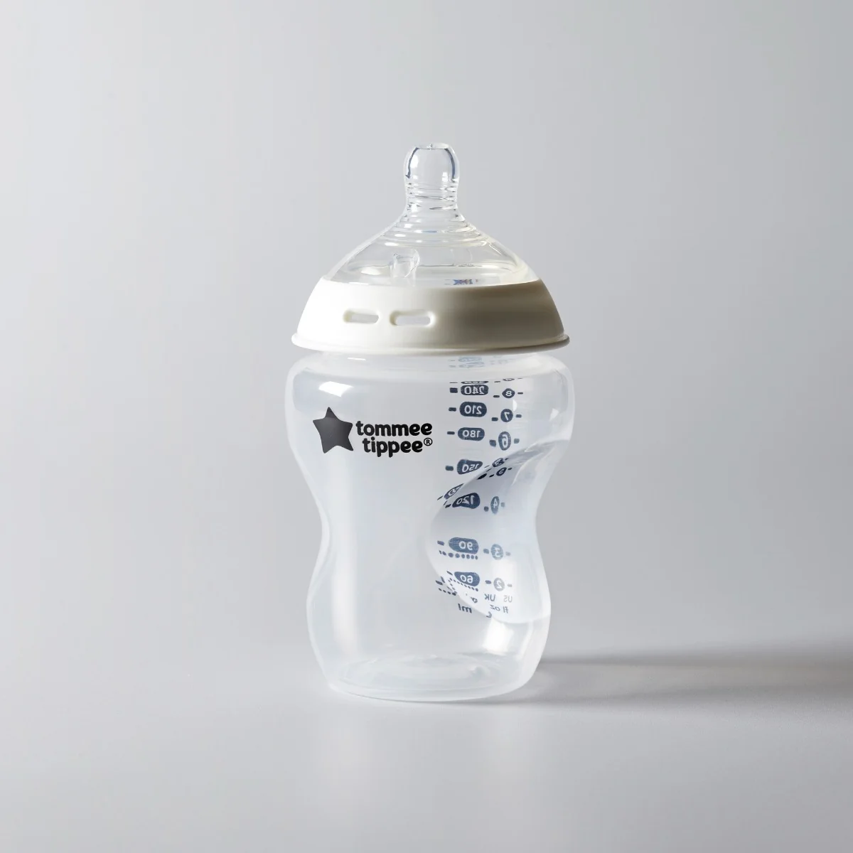 Tommee Tippee Natural Start Samosterilizační kojenecká lahev s Anti-Colic savičkou Střední průtok 3m+ 340 ml 2 ks