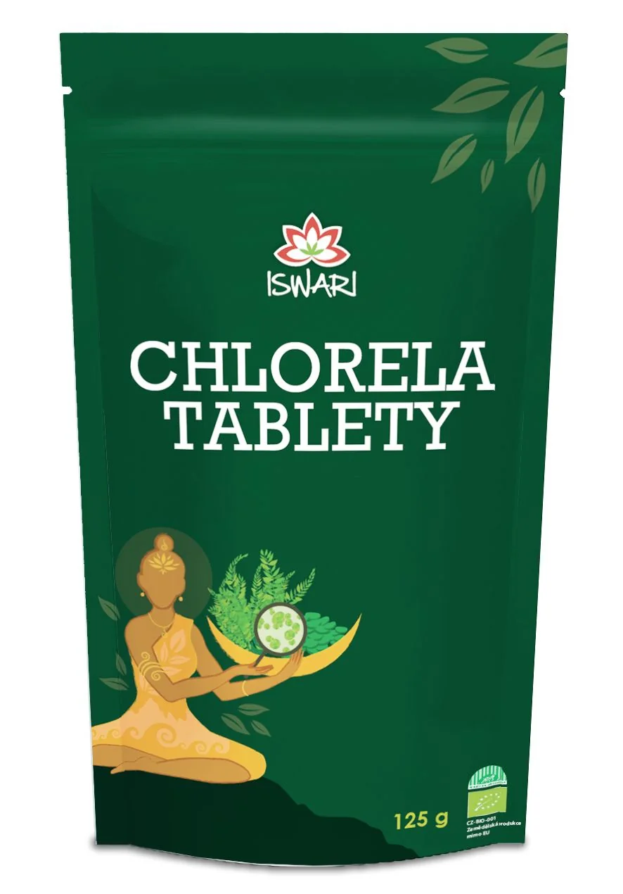 Iswari BIO Chlorela tablety 125 g