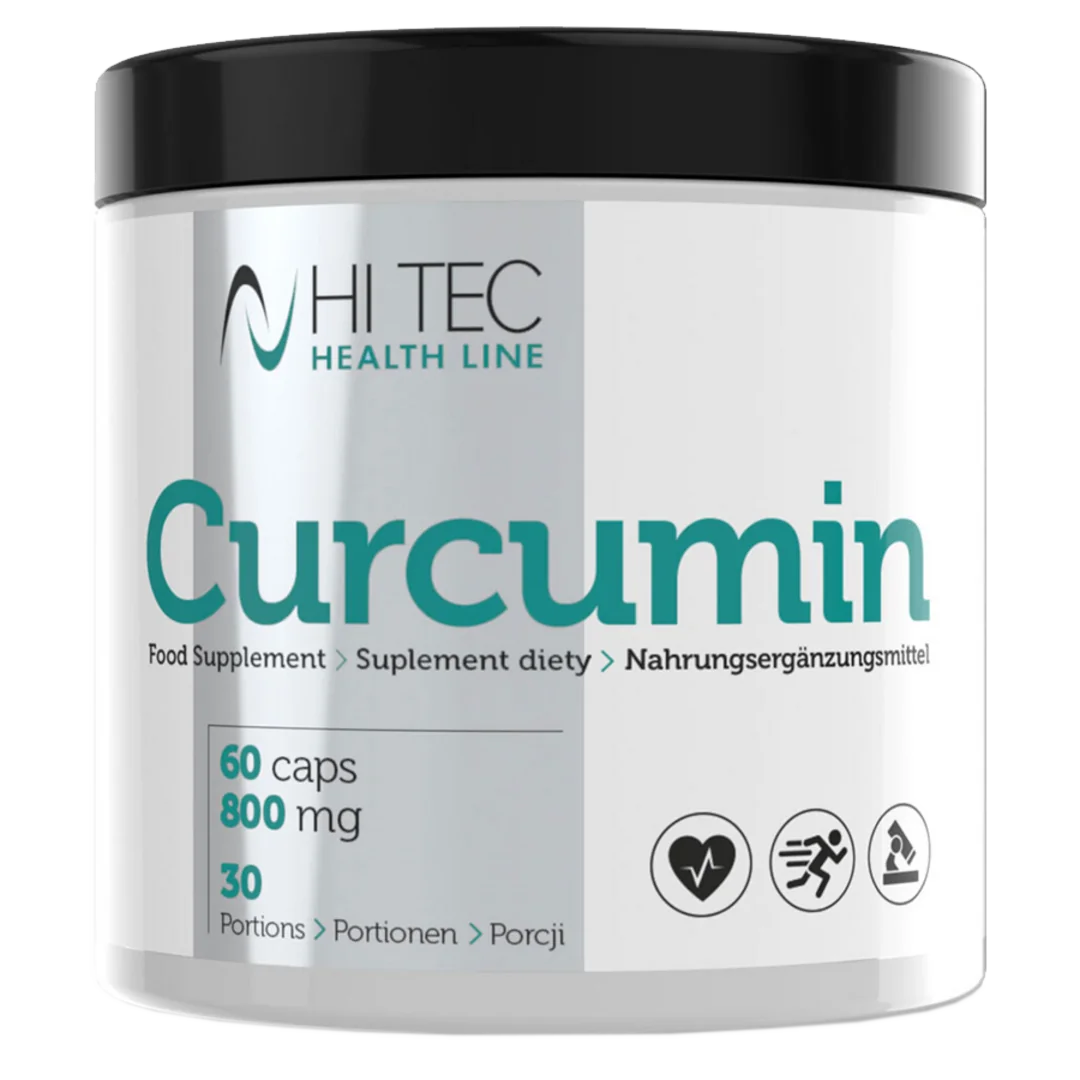 HiTec Nutrition Curcumin - 60 kapslí