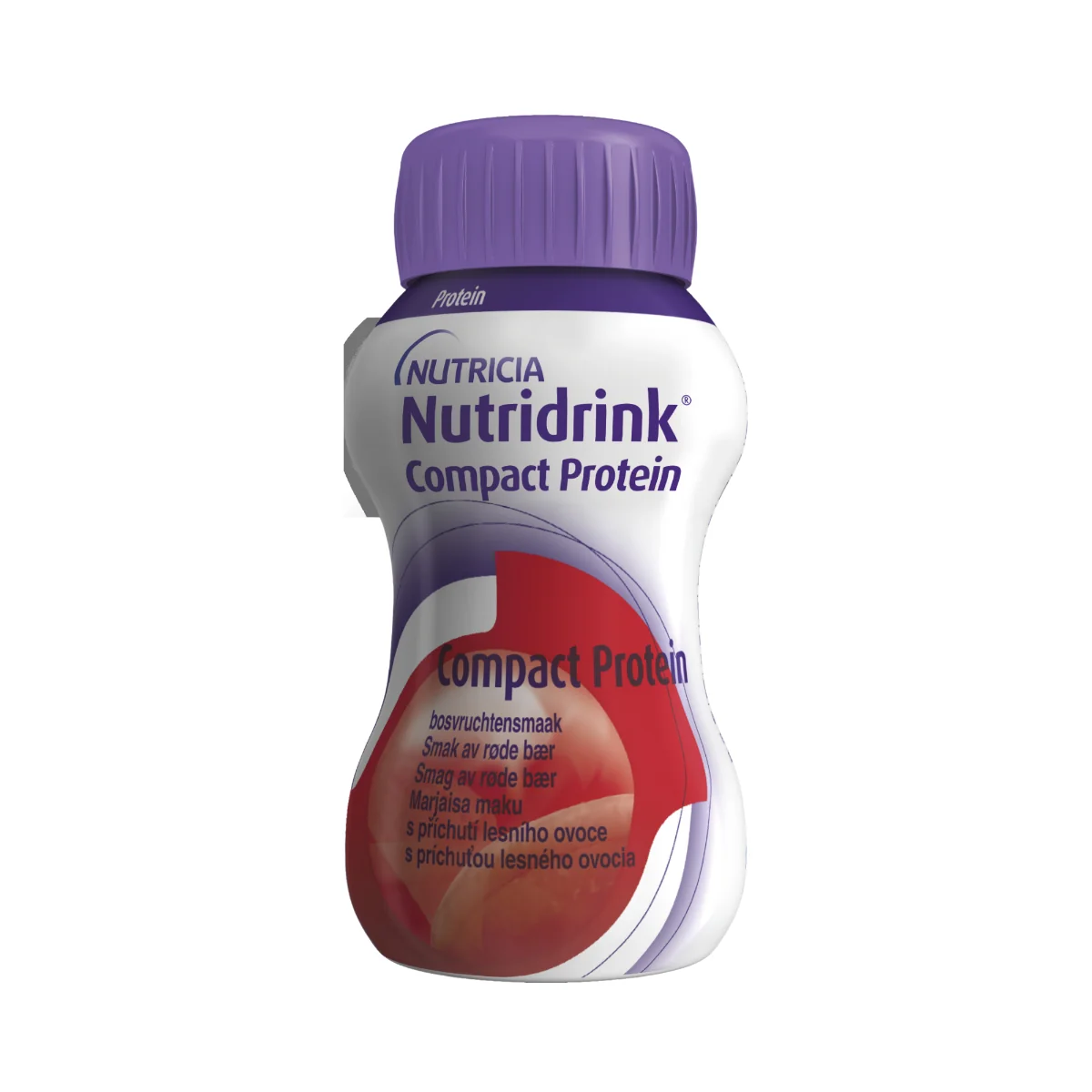 Nutridrink Compact Protein s příchutí lesního ovoce 4x125 ml