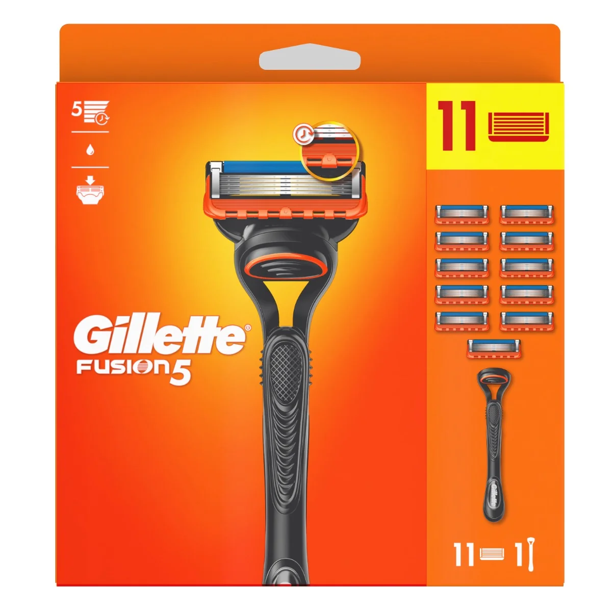 Gillette Fusion5 Manual pánský holicí strojek + 11 hlavic