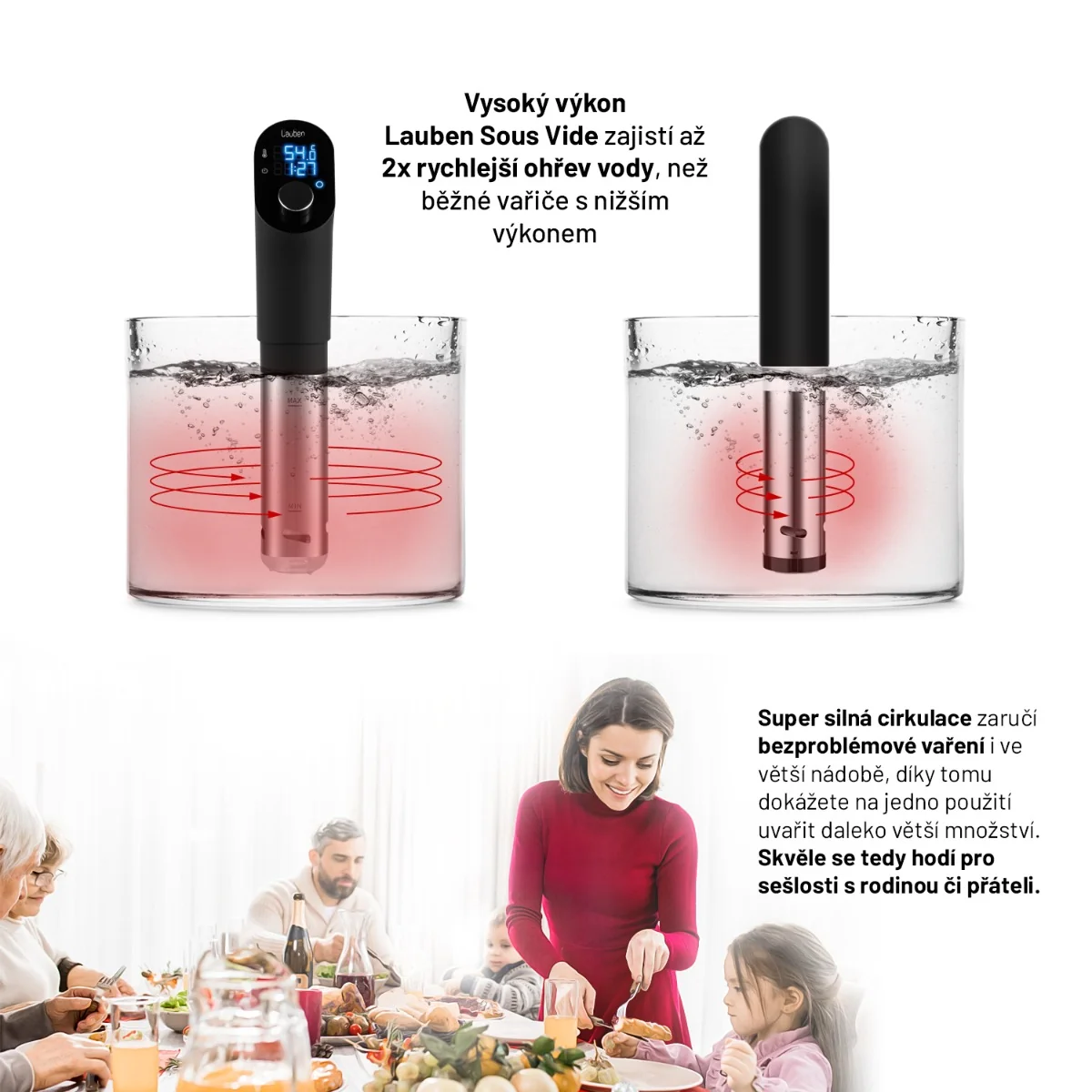 Lauben Sous Vide Stick SV01 vařič