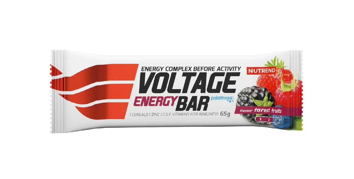 Nutrend Voltage Energy Bar lesní plody 65 g