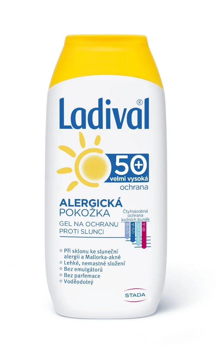 Ladival Alergická pokožka OF50+ gel 200 ml