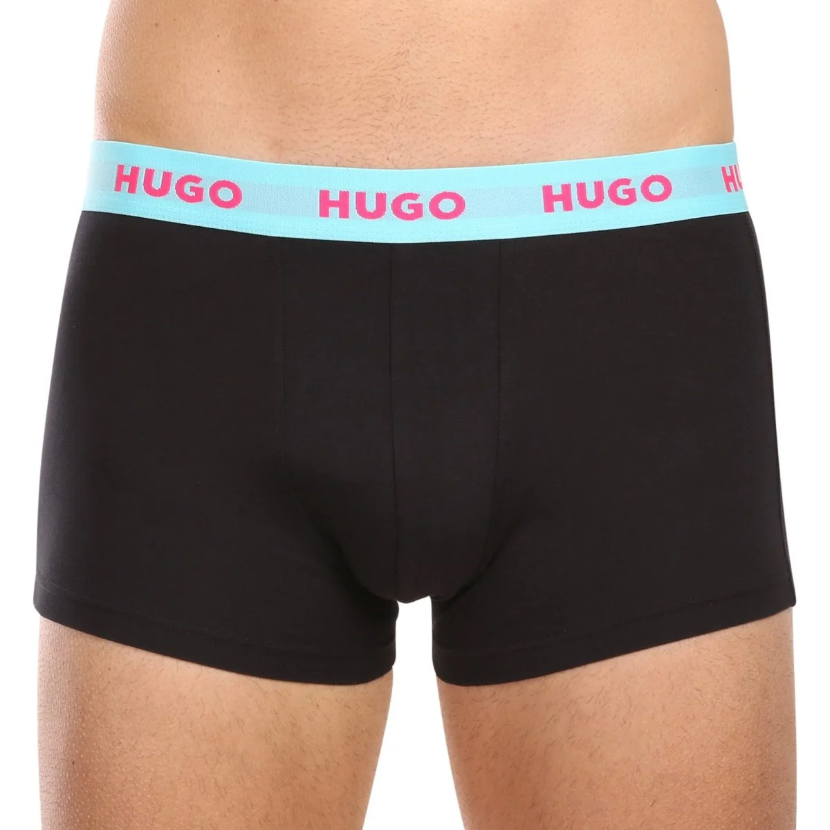 HUGO 3PACK pánské boxerky vícebarevné (50469766 730) M 