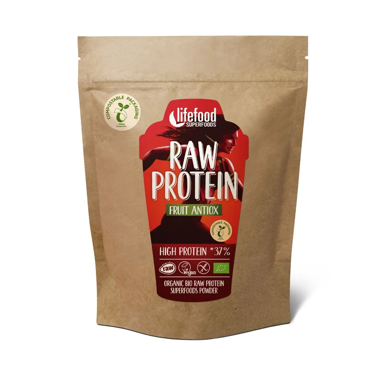 LifeFood Protein ovocný BIO RAW 450 g