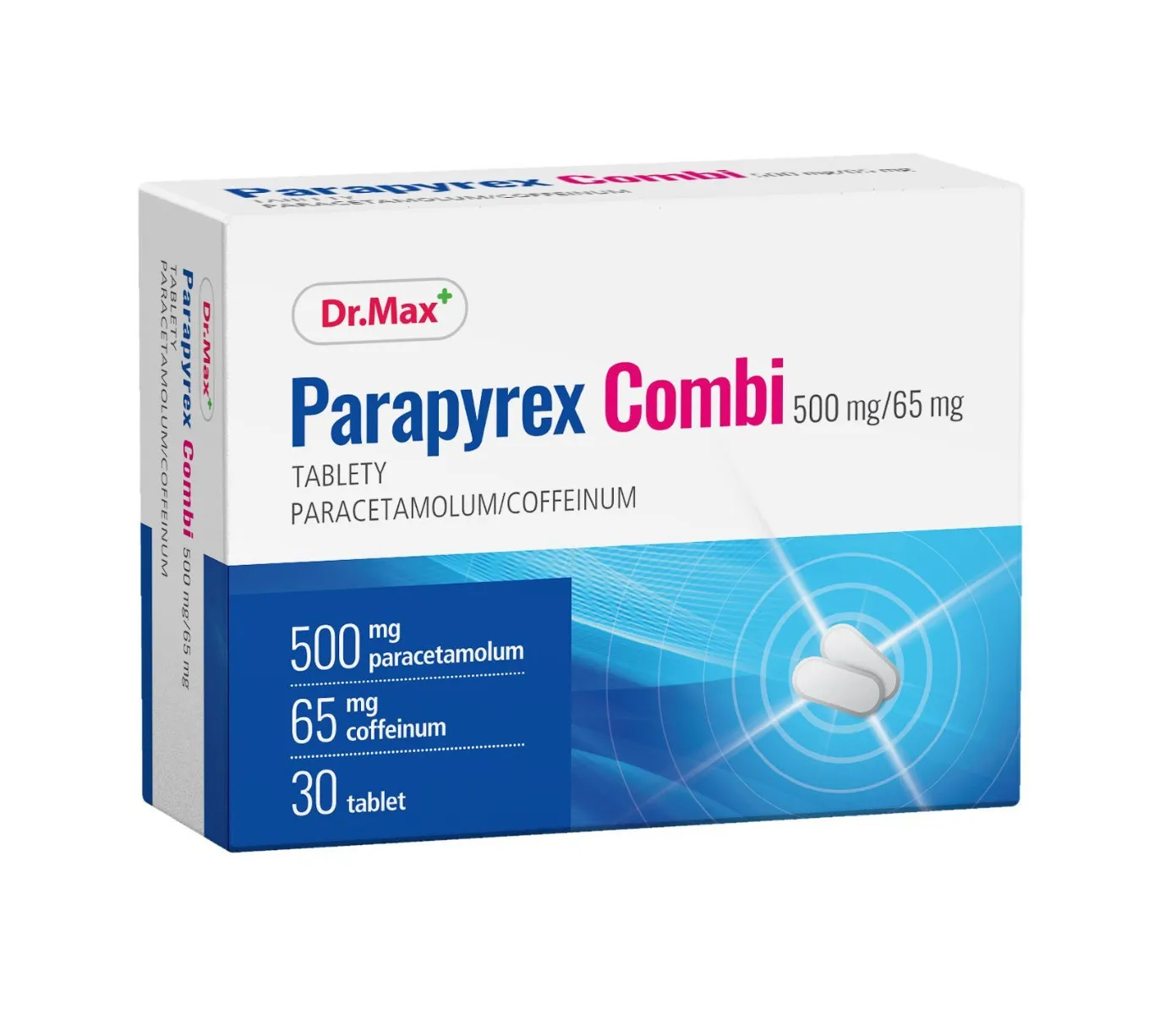 Dr. Max Parapyrex Combi 500 mg/65 mg 30 tablet