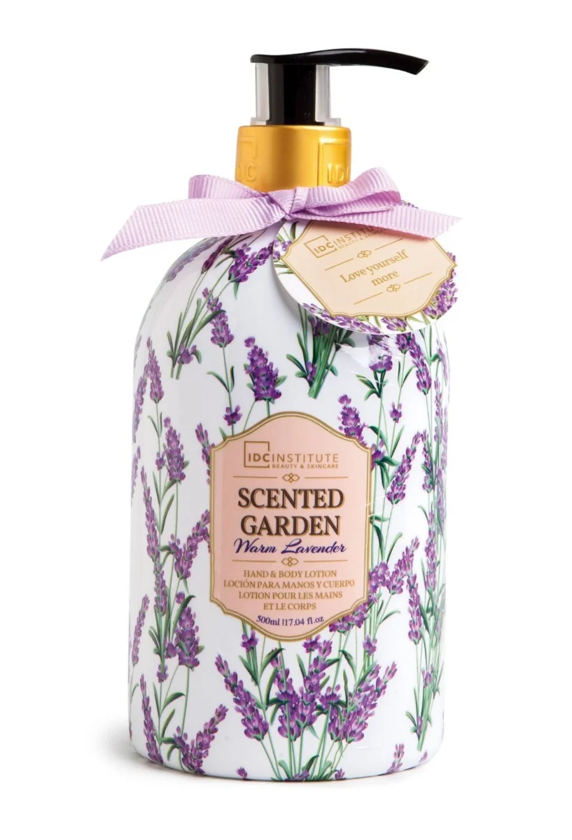 IDC Institute Scented Garden Levandule mléko na tělo a ruce 500 ml