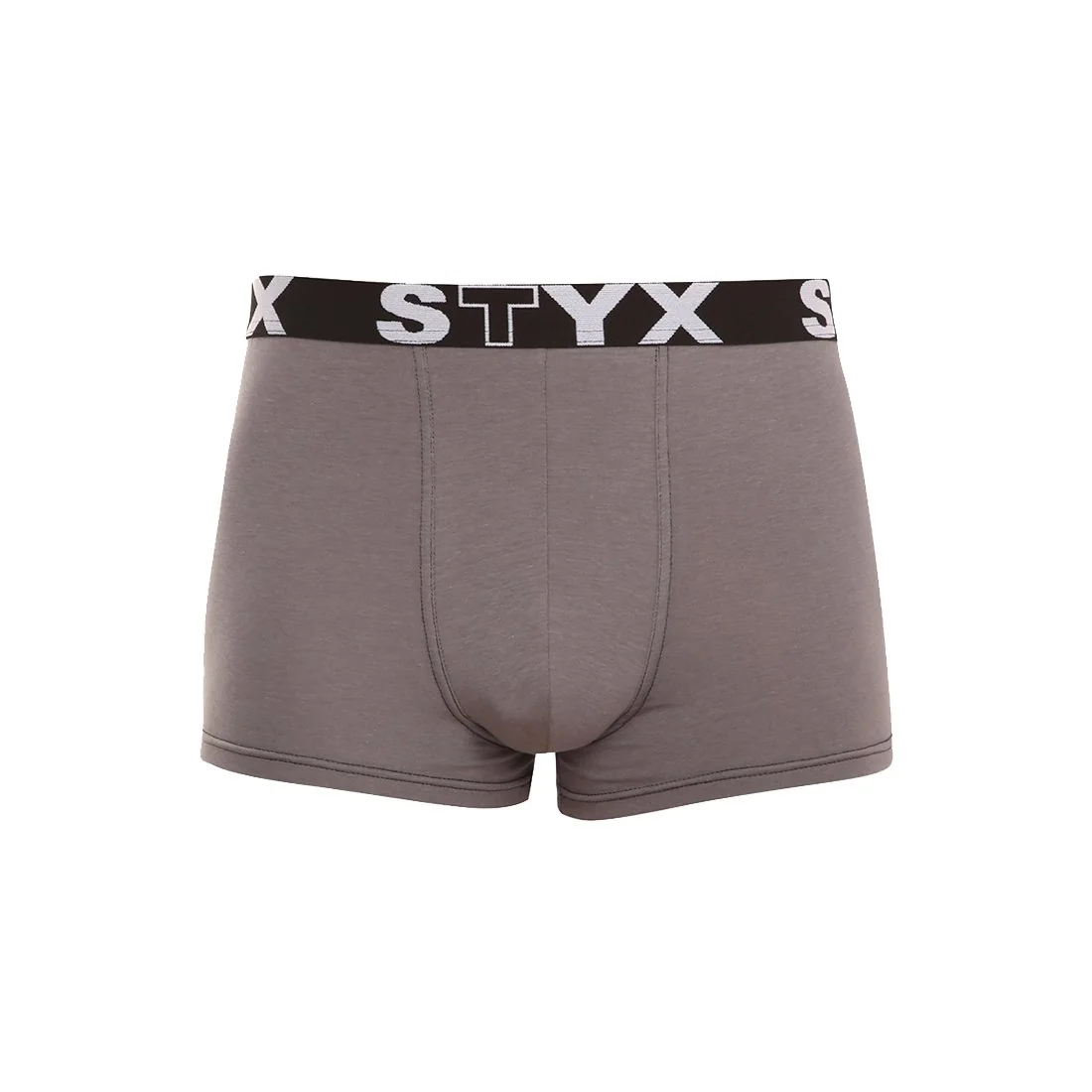 Styx Pánské boxerky sportovní guma tmavě šedé (G1063) XXL