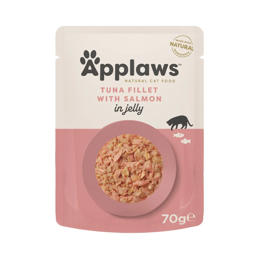 Applaws Cat Jelly Tuňák s lososem kapsička 70 g