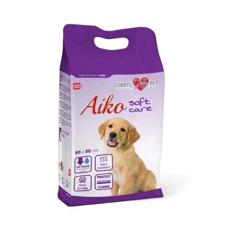 Aiko Soft Care 60x58cm 50ks pleny pro psy