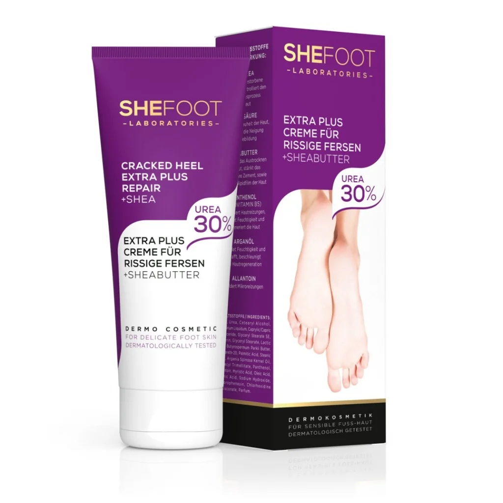 SheCosmetics SheFoot Krém na popraskané paty Extra plus 75 ml