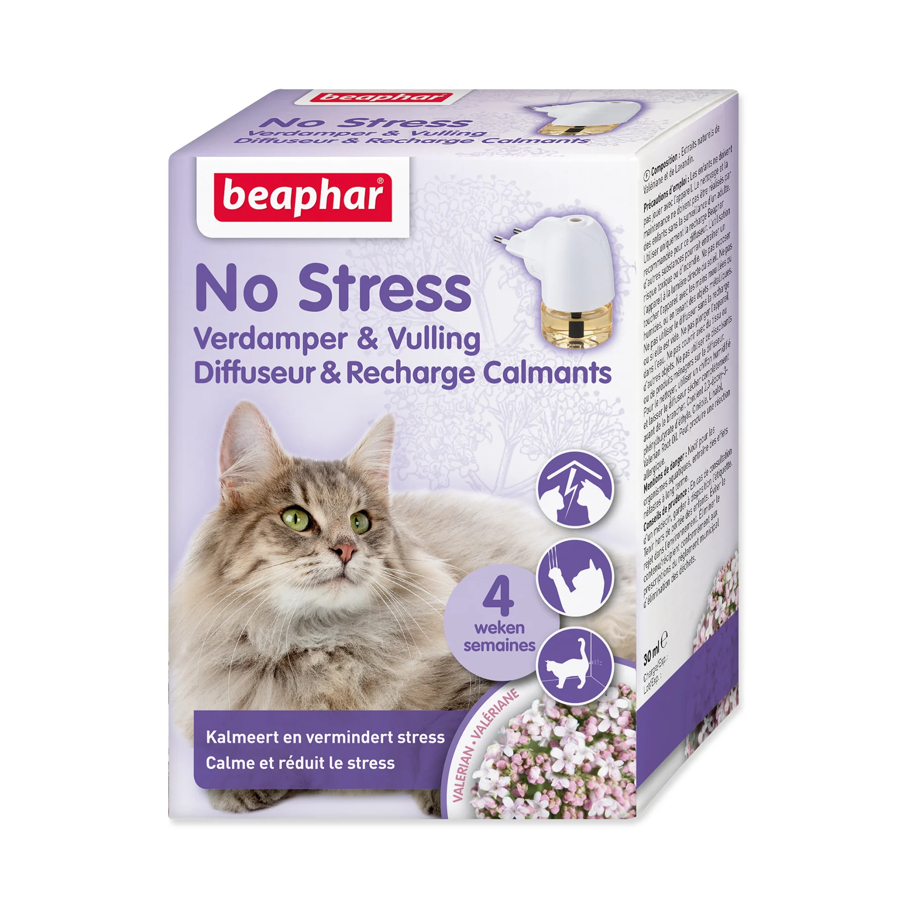 Beaphar No Stress pro kočky sada s difuzérem 30 ml