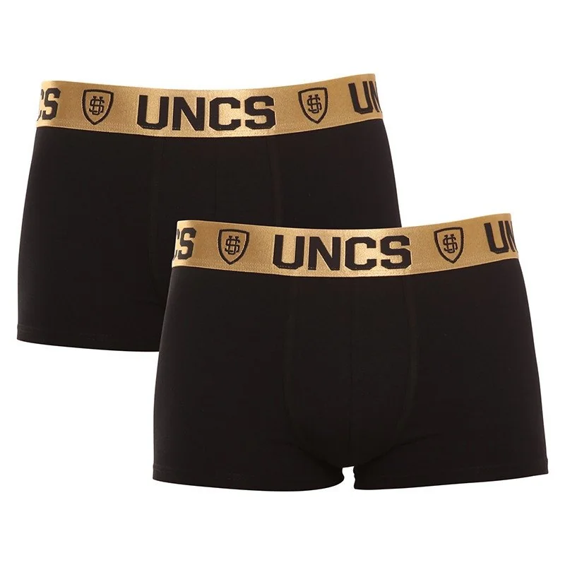 UNCS 2PACK pánské boxerky Goldman nadrozměr (21L171PSPP) 4XL 