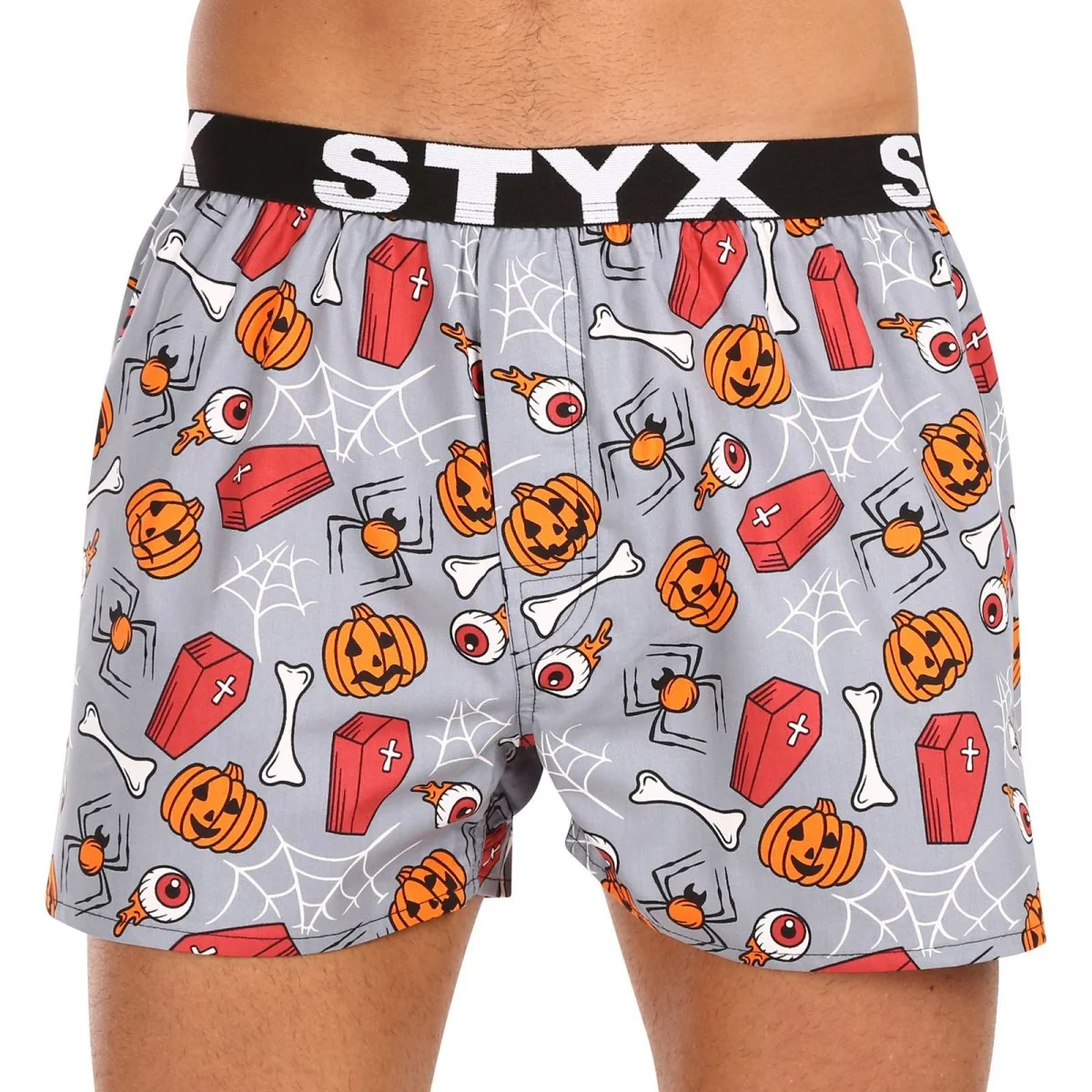 Styx 3PACK pánské trenky art sportovní guma vícebarevné (3B16826) XXL 