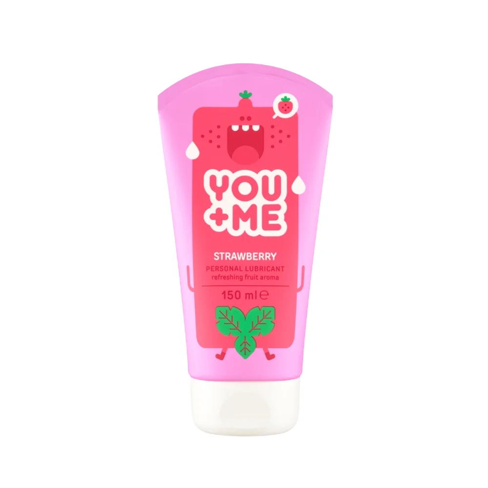 You Me Strawberry lubrikační gel 150 ml