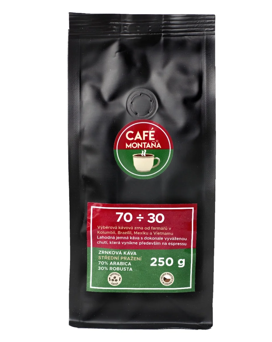 Café Montana Espresso směs zrnková káva 250 g