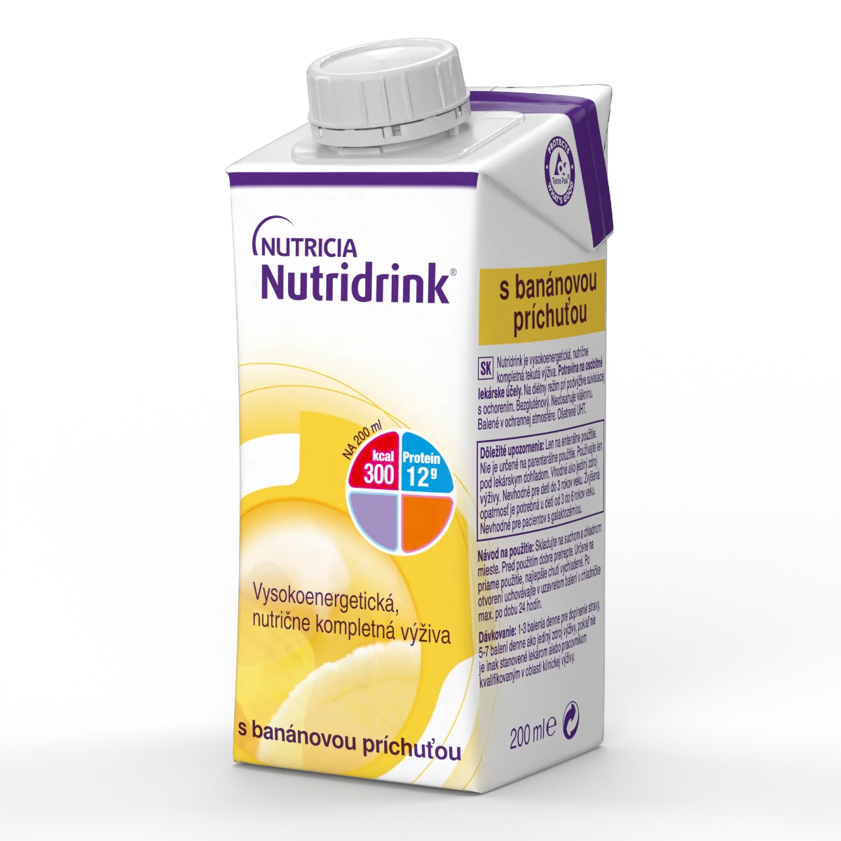 Nutridrink s příchutí banánovou 200 ml