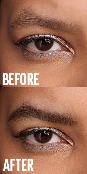 Maybelline Eye Studio Build A Brow 260 Deep Brown fix a gel na obočí 1 ks