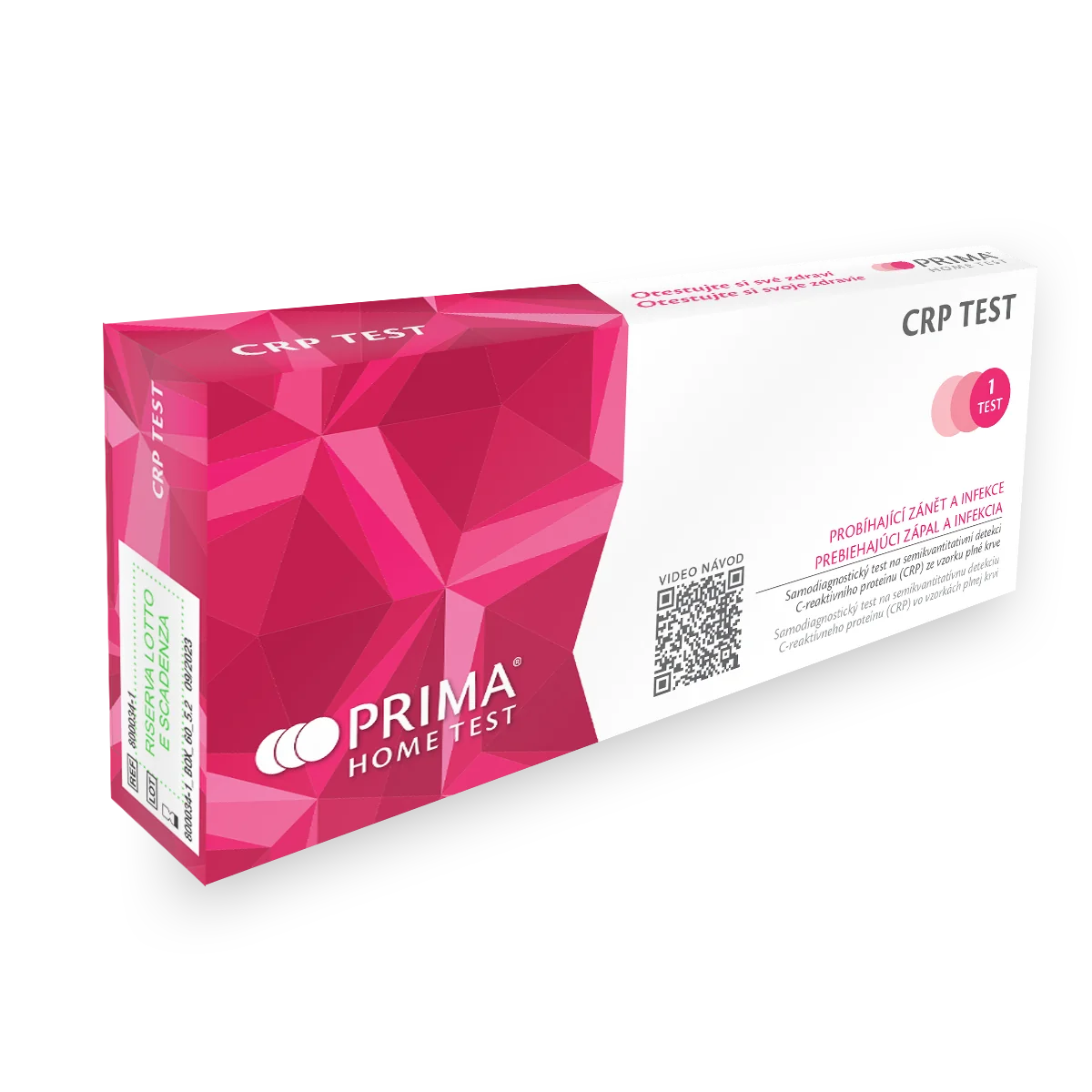 Prima Home CRP domácí test 1 ks