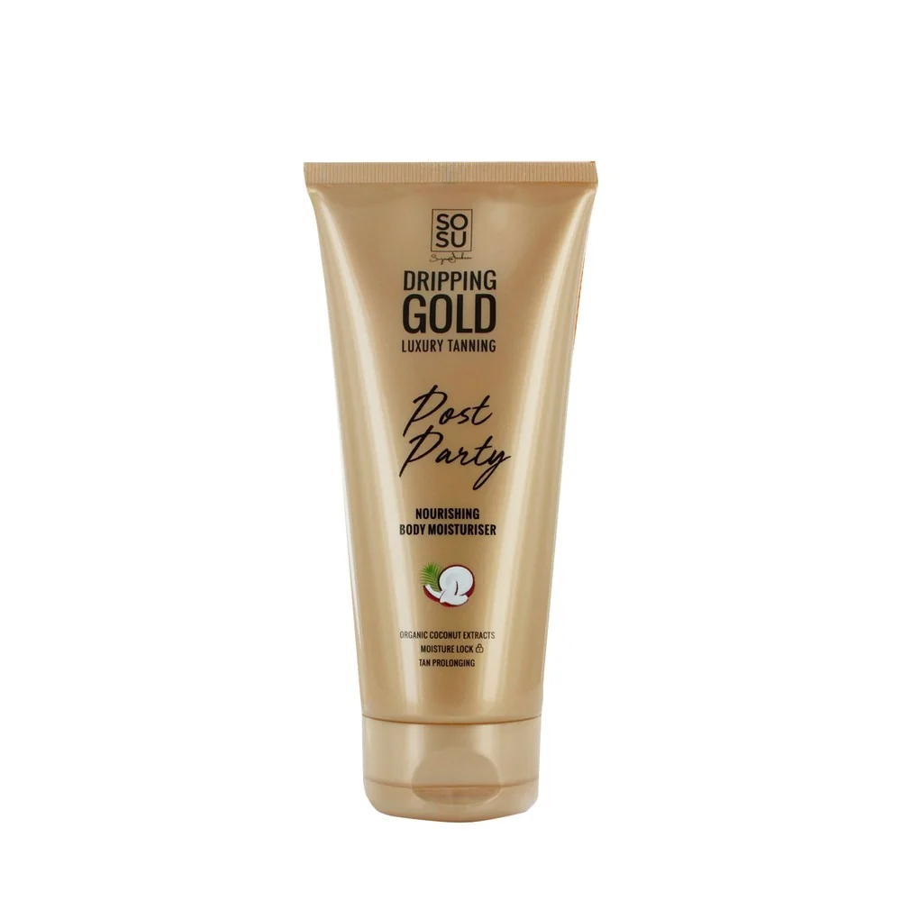 SOSU Dripping Gold Post Party Hydratační tělový krém 200 ml