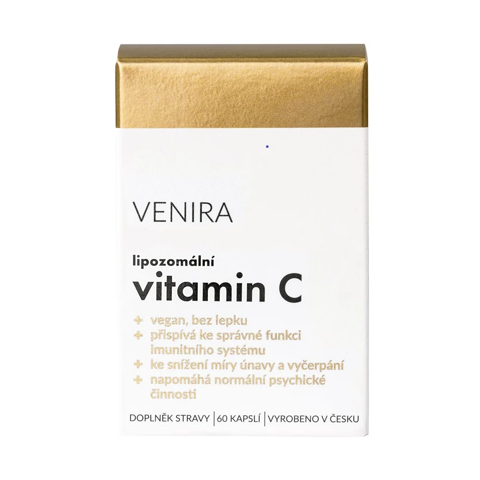 Venira Lipozomální vitamin C 60 kapslí