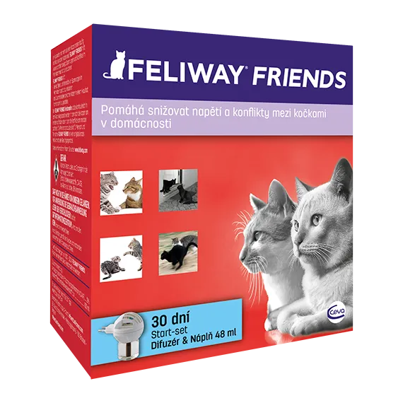 Feliway Friends difuzér a náplň pro kočky 48 ml