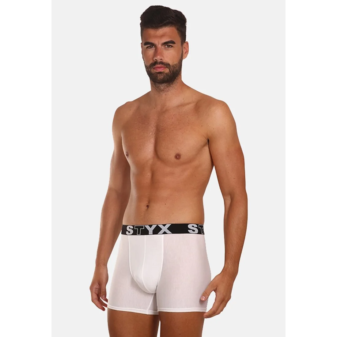 Styx 3PACK pánské boxerky long sportovní guma (U10616161) XL 