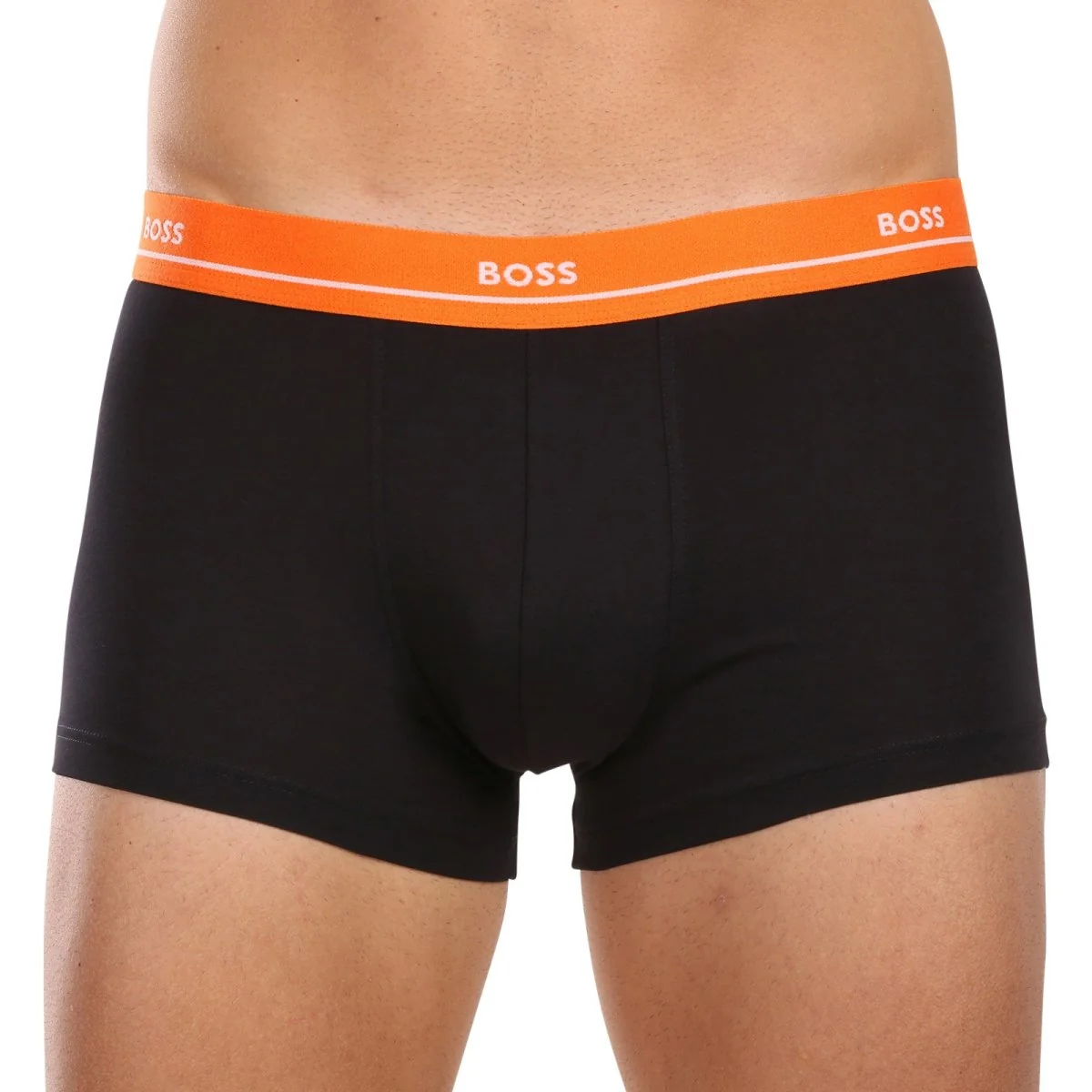 BOSS 5PACK pánské boxerky černé (50489616 999) M 