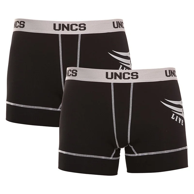 UNCS 2PACK pánské boxerky Wings III L 