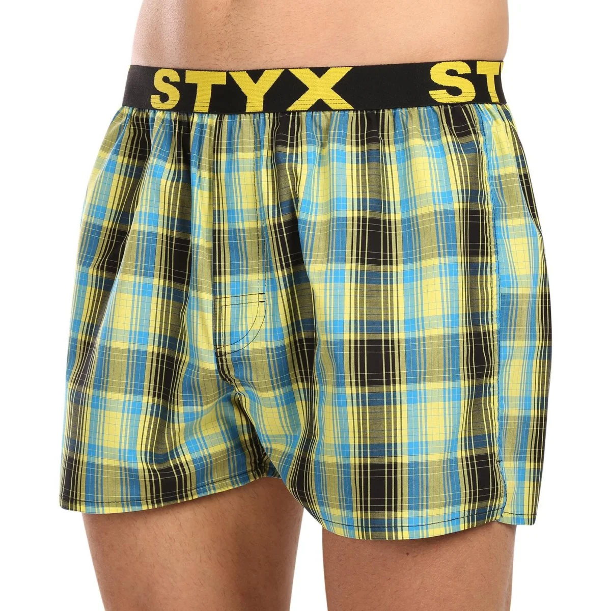 Styx 5PACK pánské trenky sportovní guma vícebarevné (5B102125) M 