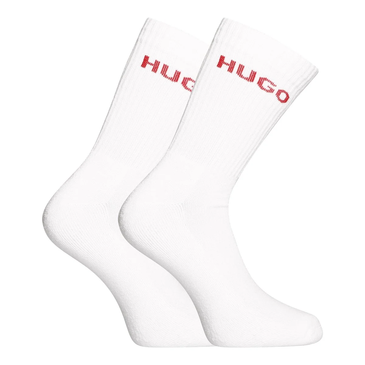 HUGO 6PACK ponožky vysoké bílé (50510187 100) L 