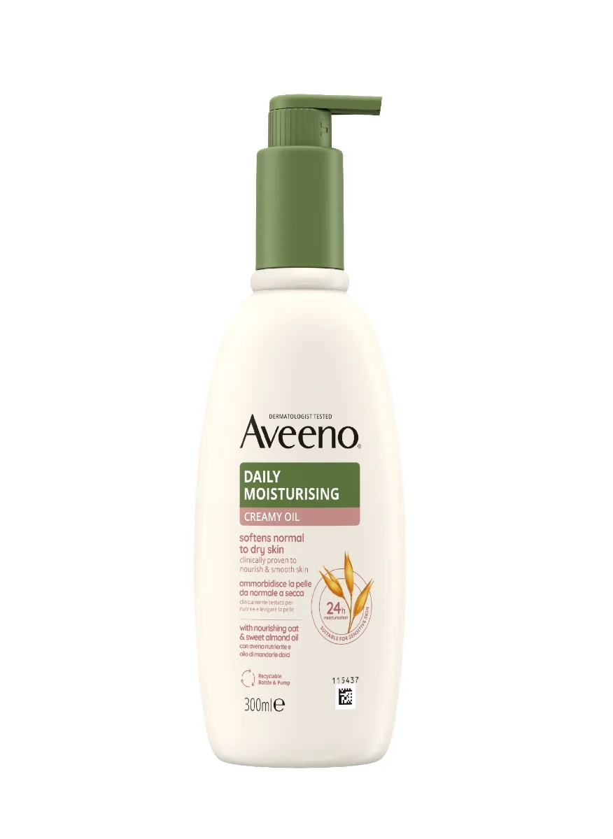 Aveeno Daily Moisturising Krém s olejem 300 ml