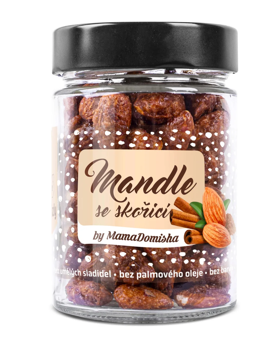 Grizly Mandle se skořicí by MamaDomisha 150 g