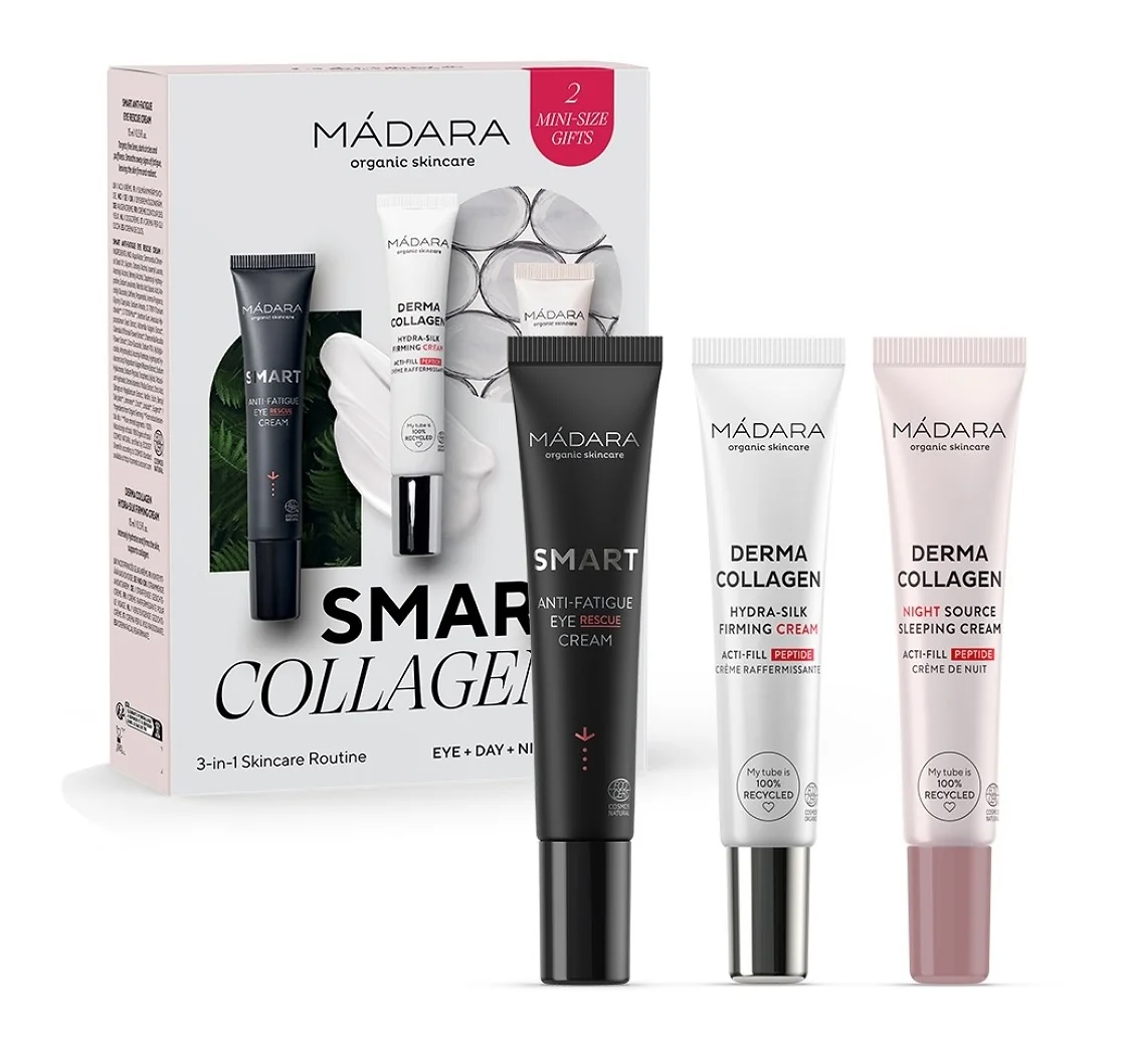 MÁDARA Smart Collagen sada péče o pleť 3v1