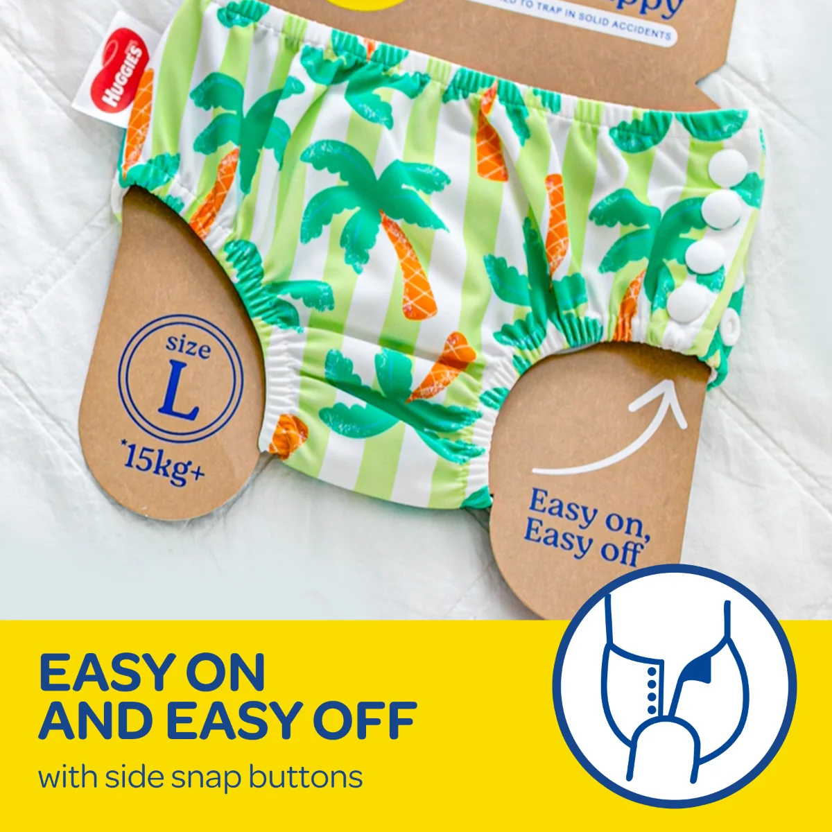 Huggies Little swimmers Nappy 3–4 pratelné koupací plavky 11–13 kg 