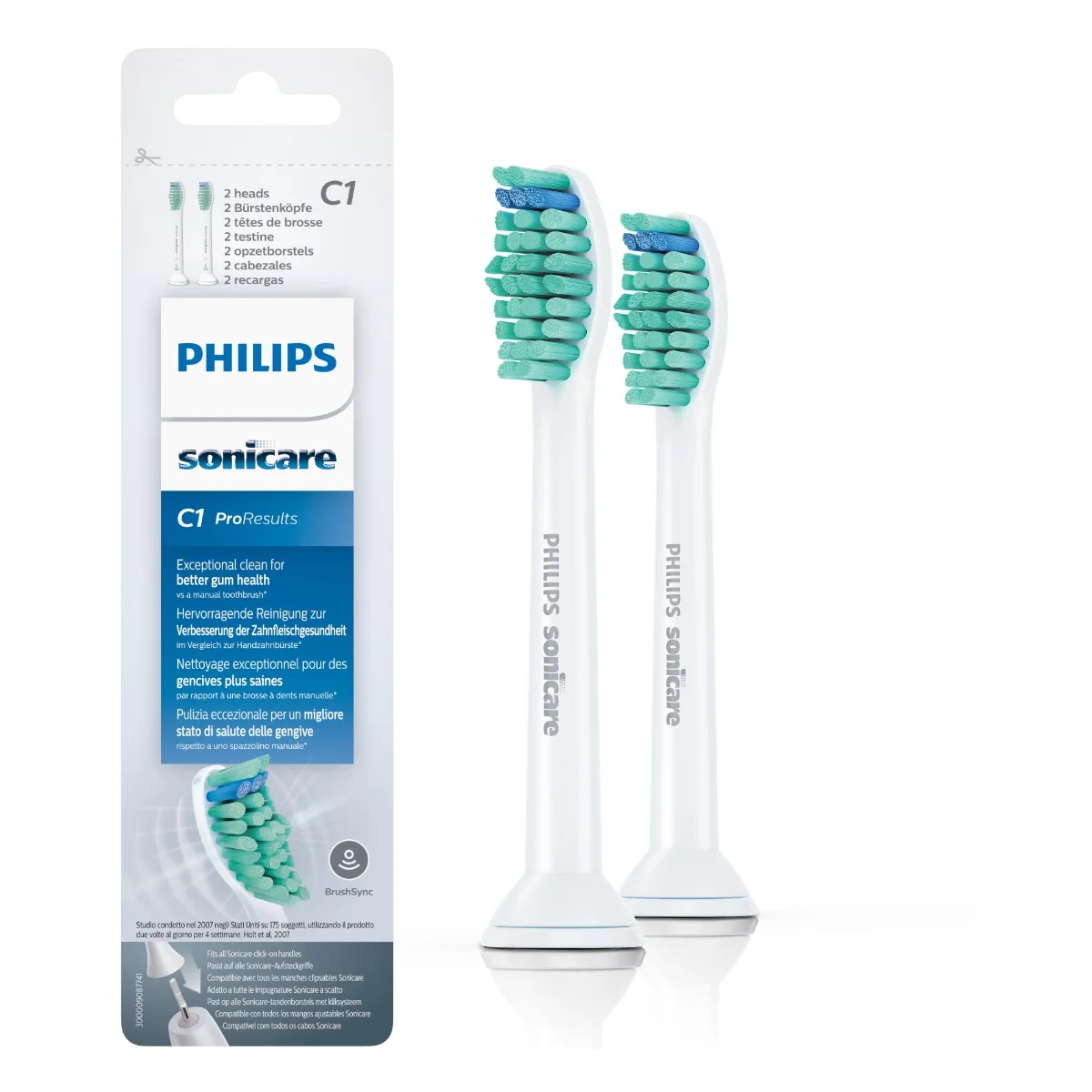 Philips Sonicare ProResults Standard HX6012/07 náhradní hlavice 2 ks