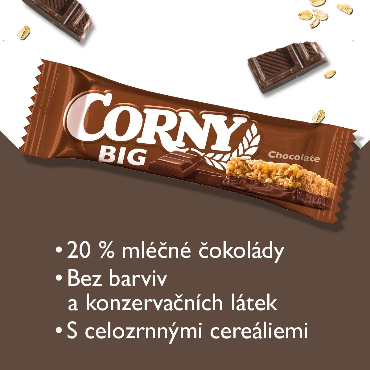 Corny BIG čokoláda müsli tyčinka 50 g