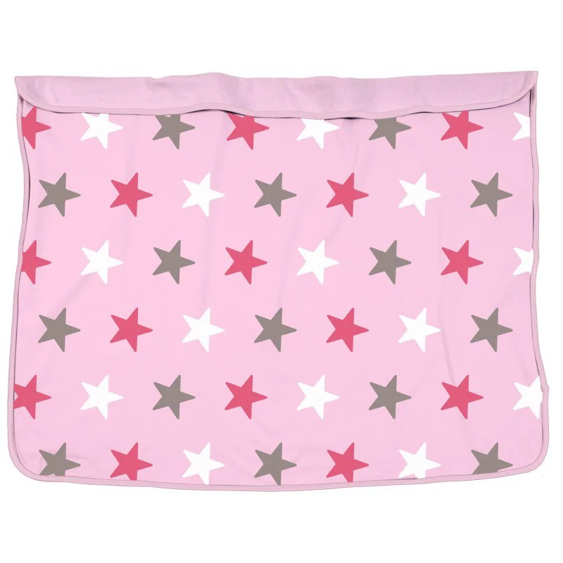 Dooky deka Blanket Baby Pink / Pink Stars 