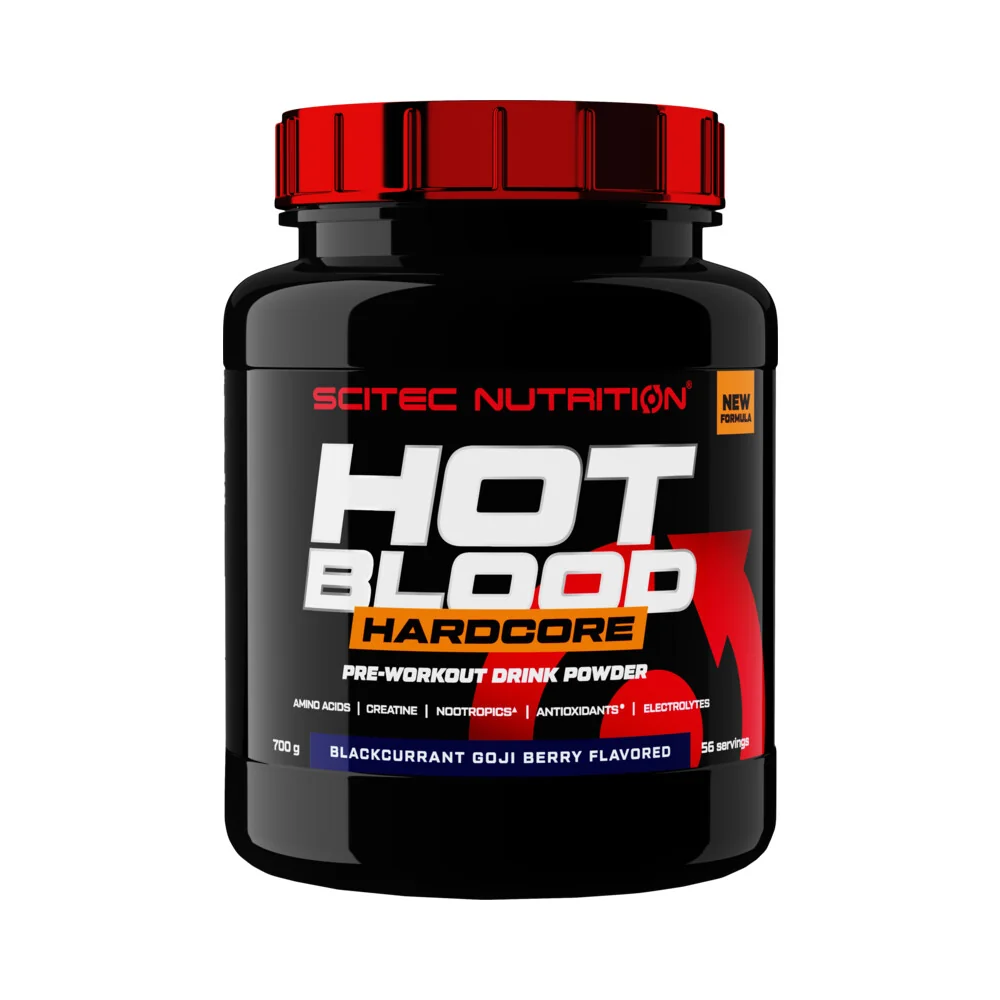 Scitec Nutrition Hot Blood Hardcore 700g - guarana