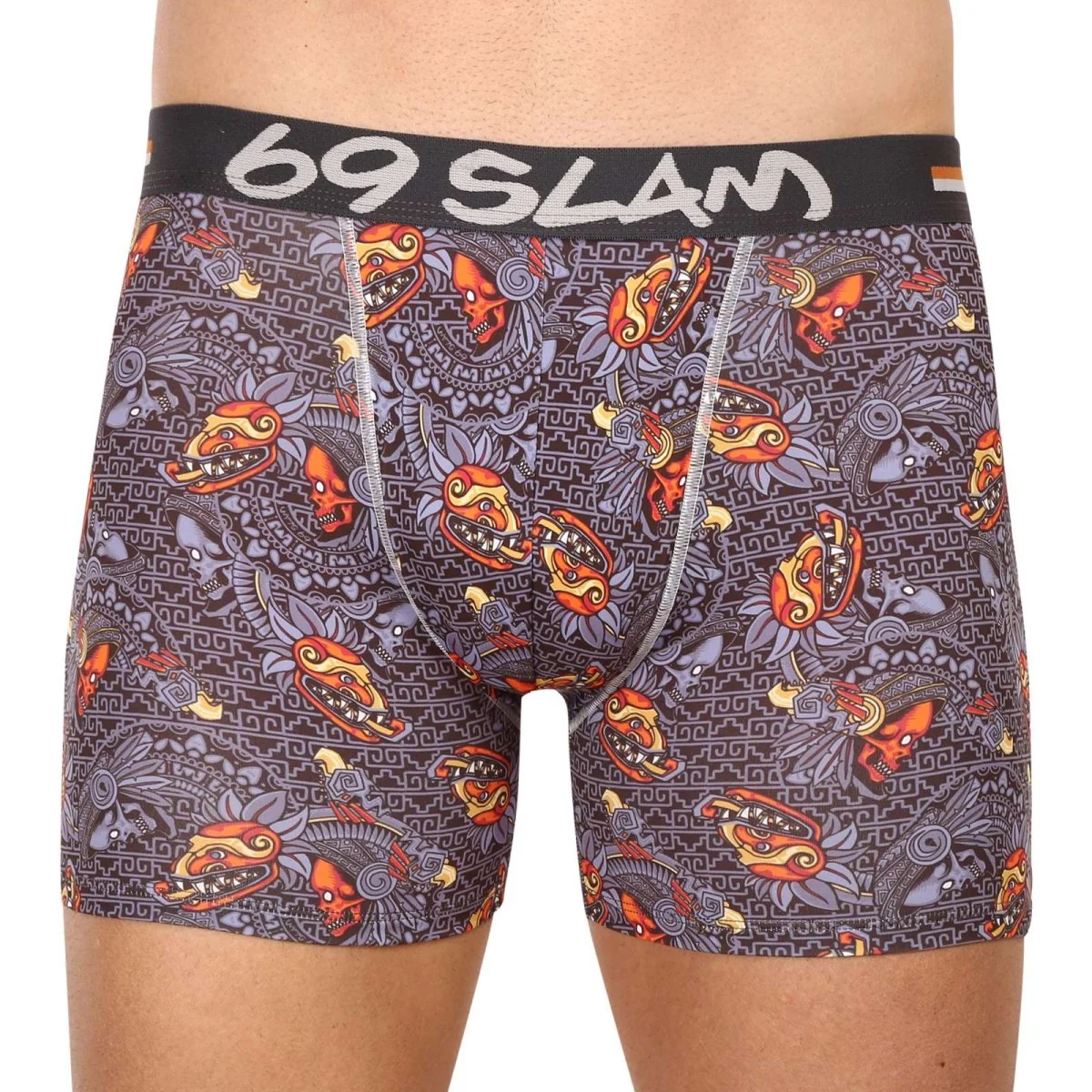 69SLAM Pánské boxerky fit mayan dylan (MBYMYN-PO) M 